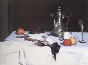 Samuel John Peploe Still Life with Coffee Pot Spain oil painting artist